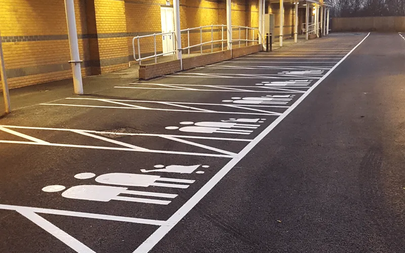 4 Key Car Park Markings to Maximise Space and Improve Safety