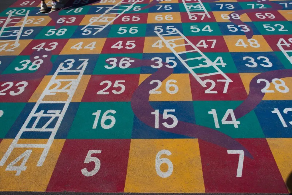 school playground markings
